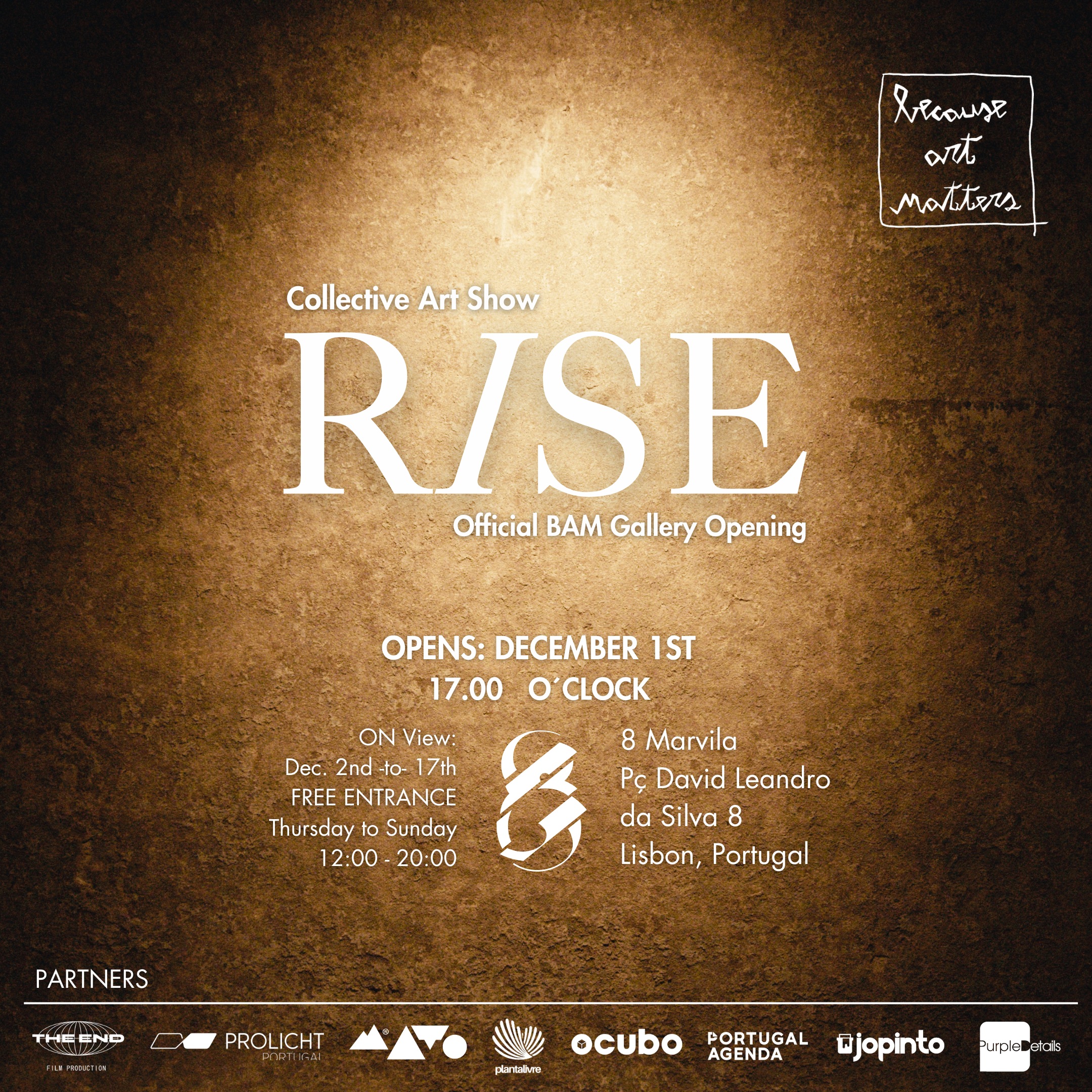 Exposição colectiva RISE inaugura nova Galeria de Arte em Lisboa